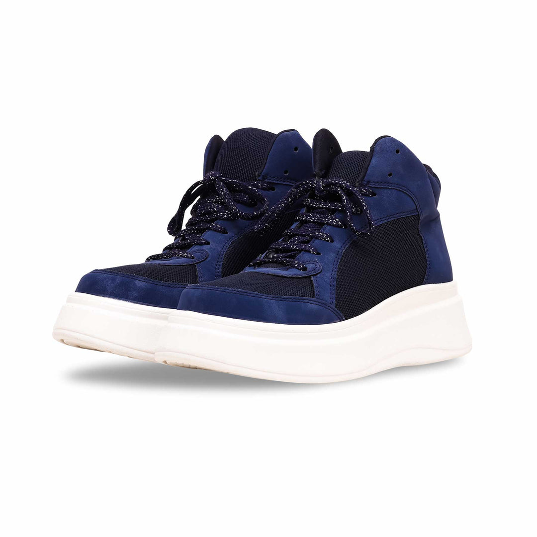 Navy Casual Sneaker For Women AT7360