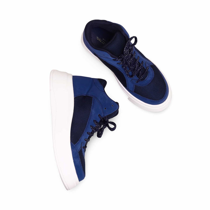 Navy Casual Sneaker For Women AT7360