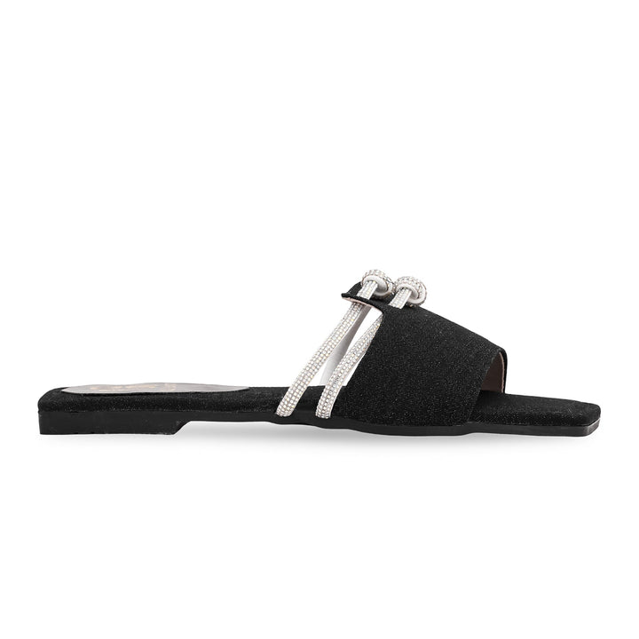 Black Casual Slipper CL1817