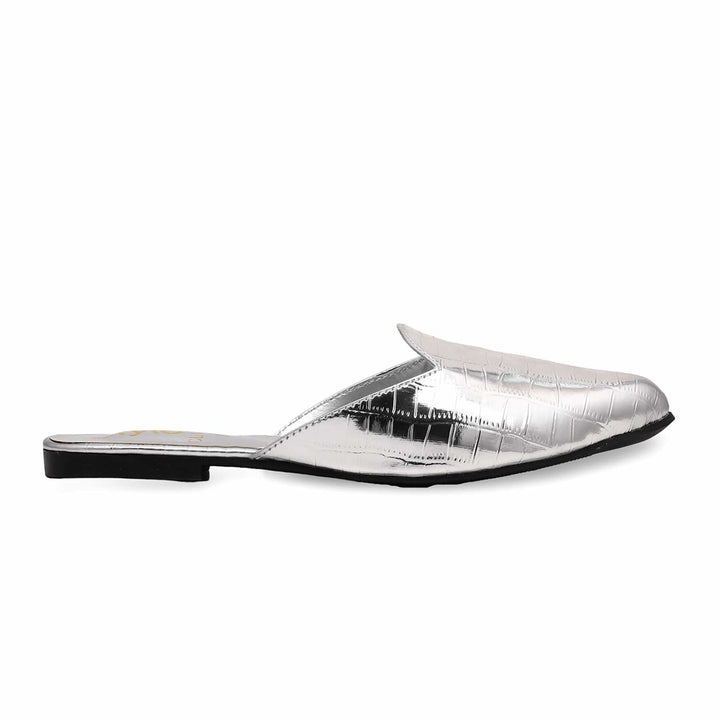 Silver Casual Mule CL1830