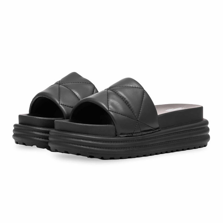 Black Casual Slipper CL9249