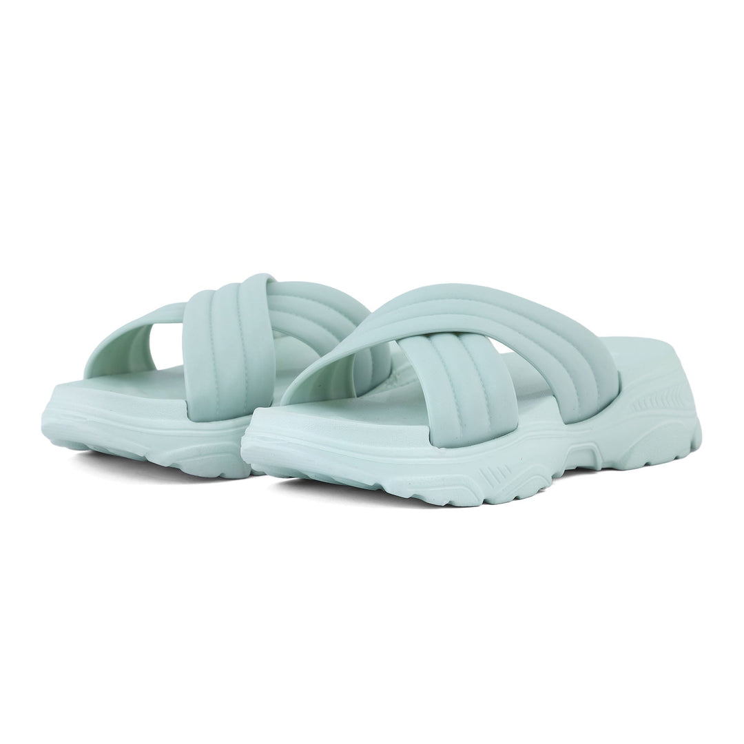 Aqua Green Casual Slipper CL9300