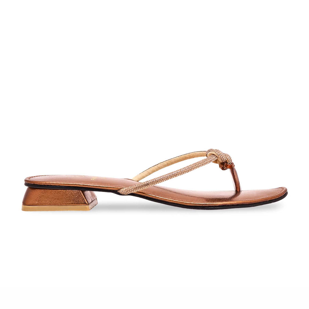 Copper Fancy Chappal FN0739