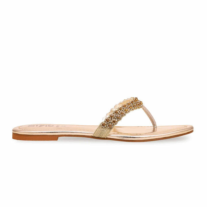 Golden Fancy Chappal FN0755