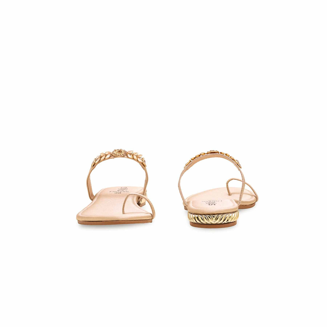 Golden Fancy Chappal FN0756