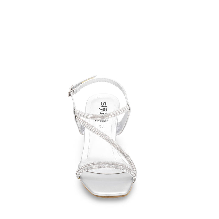 Silver Fancy Sandal FN5585