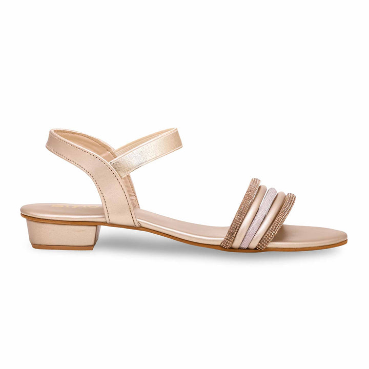 Golden Fancy Sandal FN5797