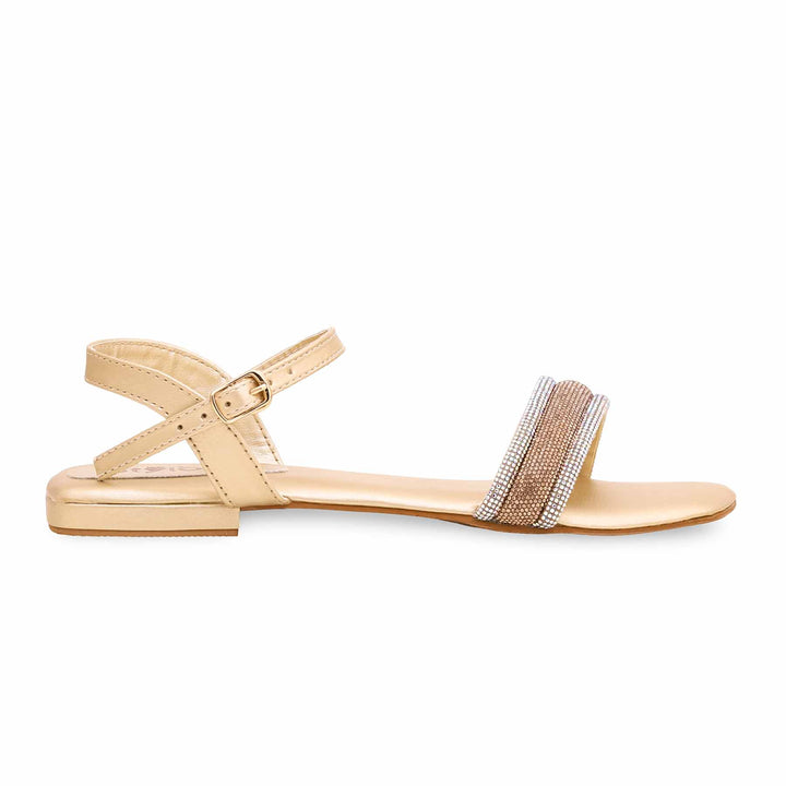 Golden Fancy Sandal FN5798