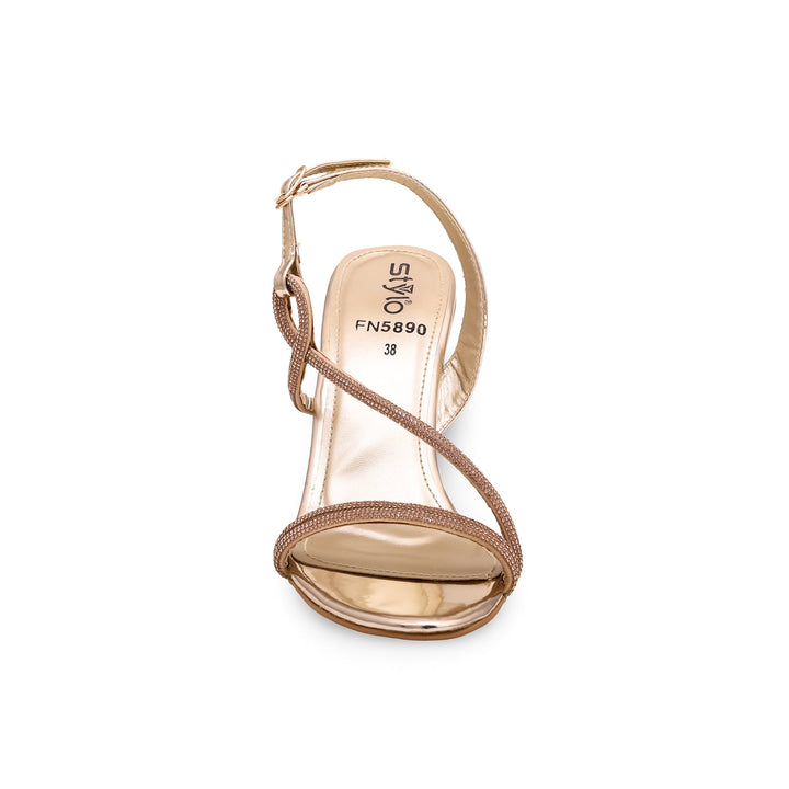 Golden Fancy Sandal FN5890