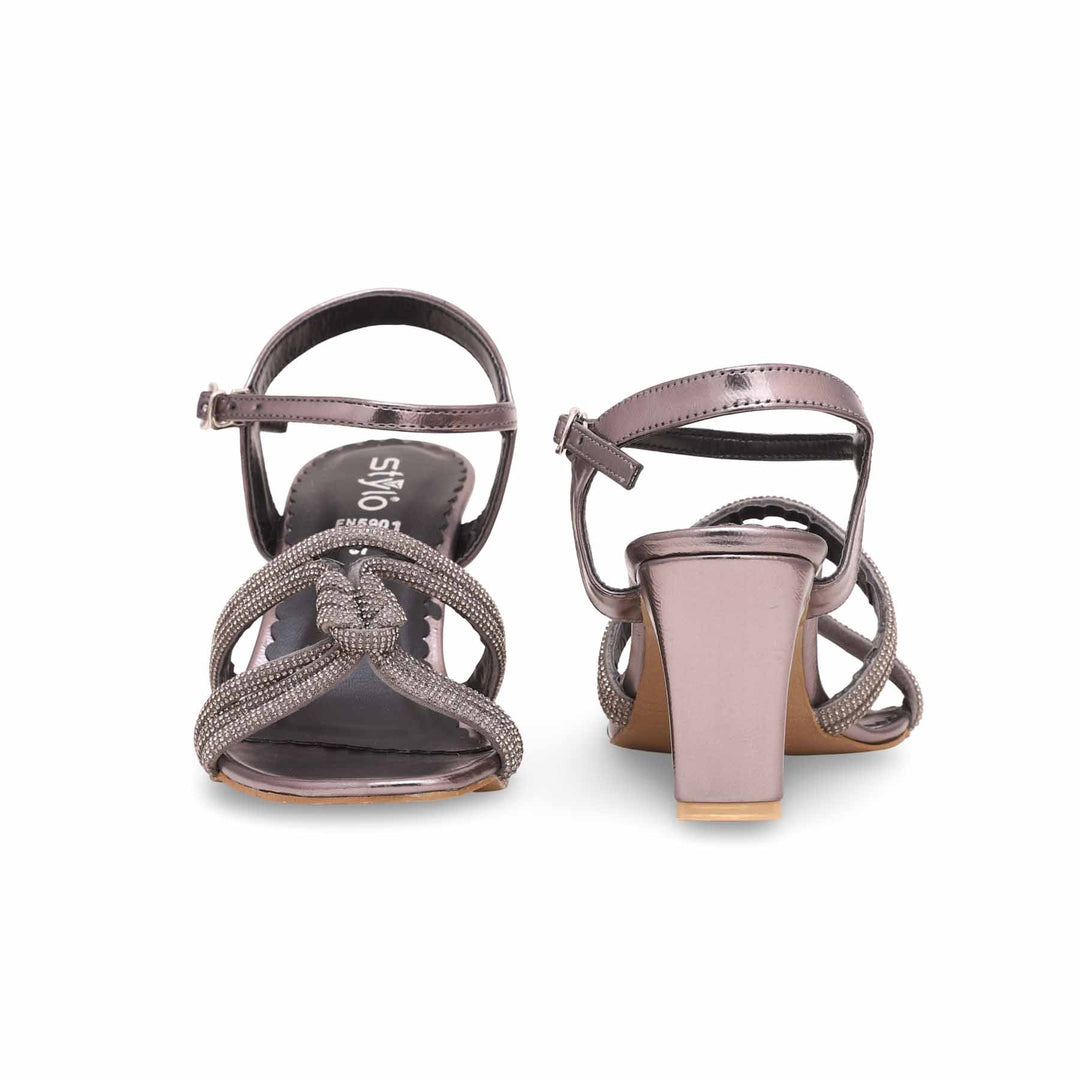 Grey Fancy Sandal FN5901