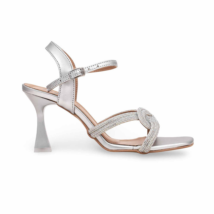 Silver Fancy Sandal FN5910