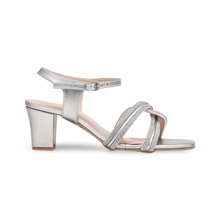 Silver Fancy Sandal FN5911