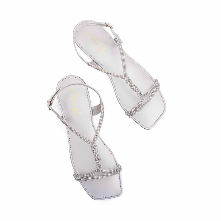 Silver Fancy Sandal FN5921