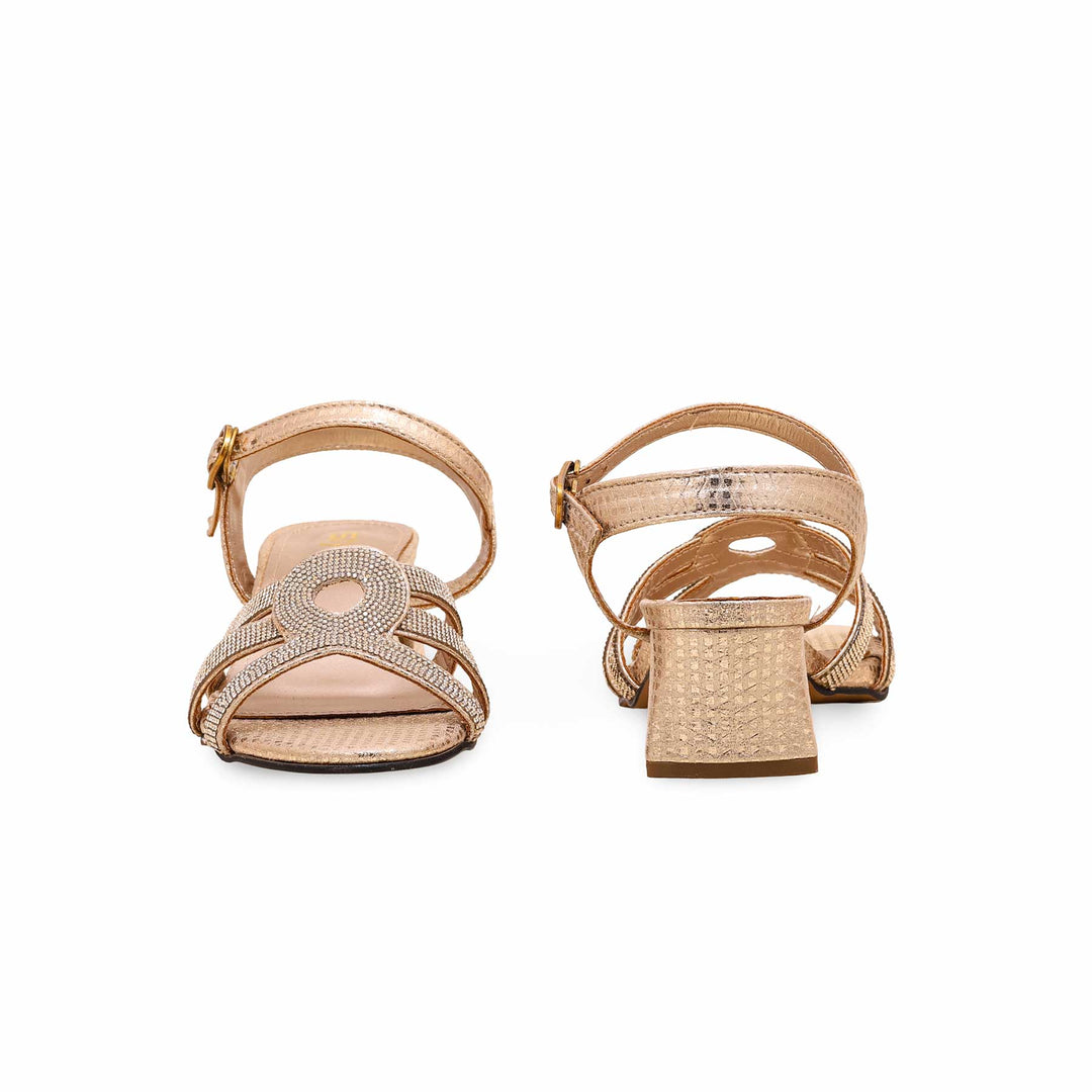 Golden Fancy Sandal FN5934