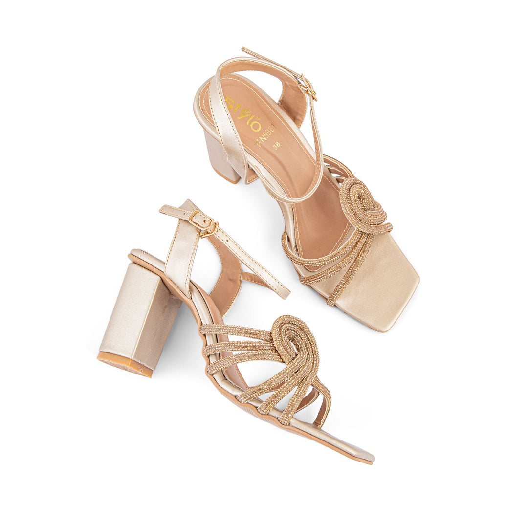 Golden Fancy Sandal FN5961