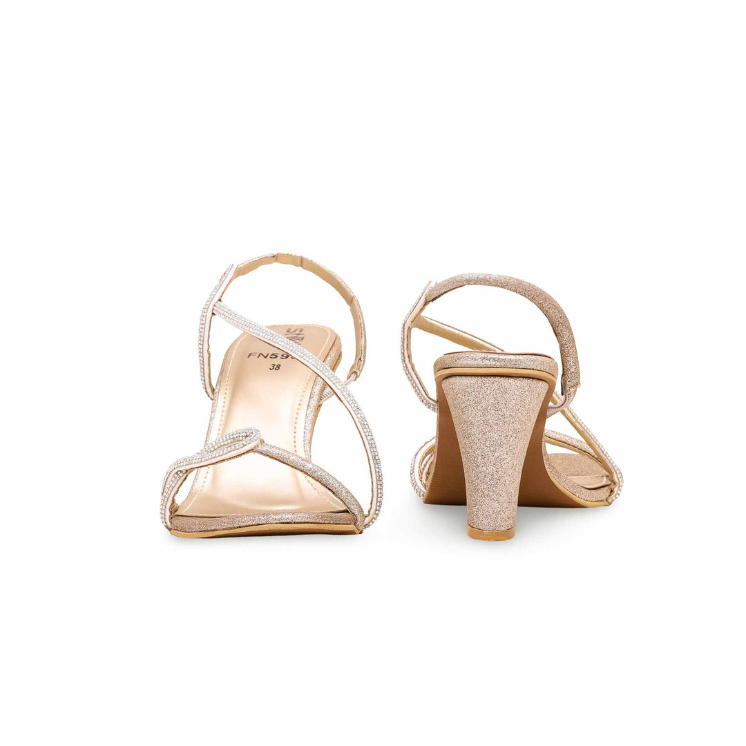 Golden Fancy Sandal FN5983