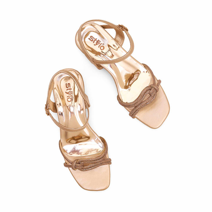 Golden Fancy Sandal FN5999