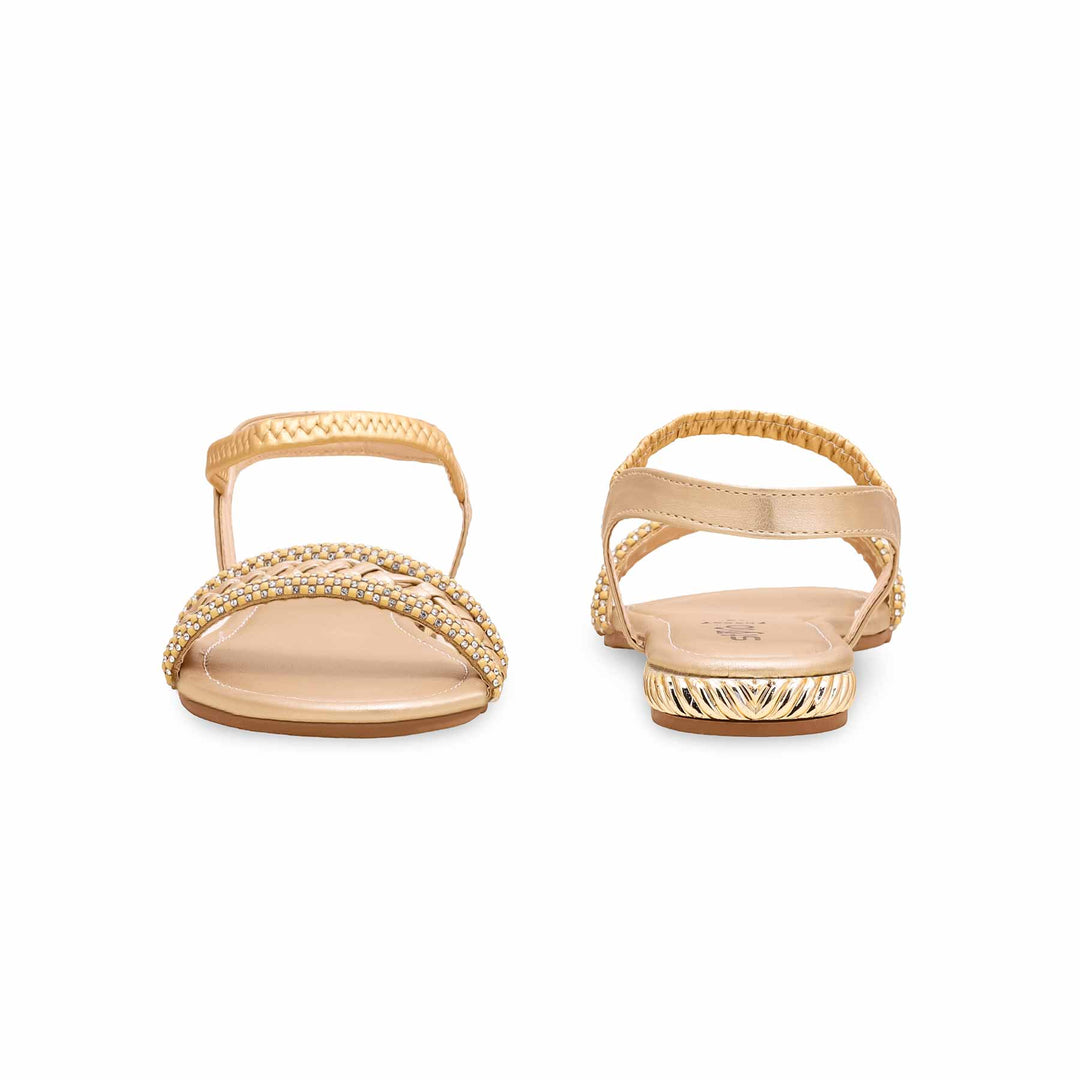 Golden Fancy Sandal FN6007