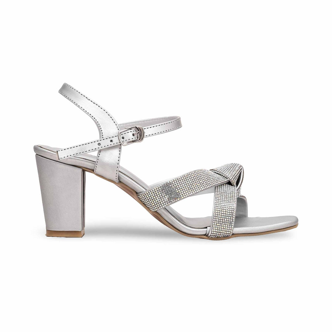 Silver Fancy Sandal FN6008