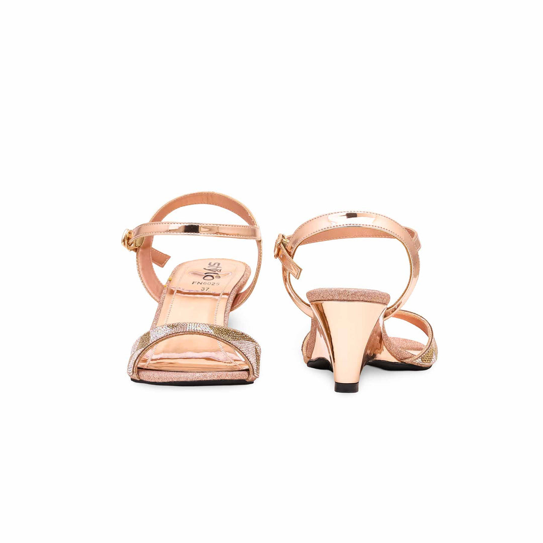 Peach Fancy Sandal FN6025