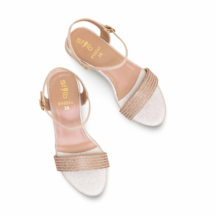 Golden Fancy Sandal FN6049