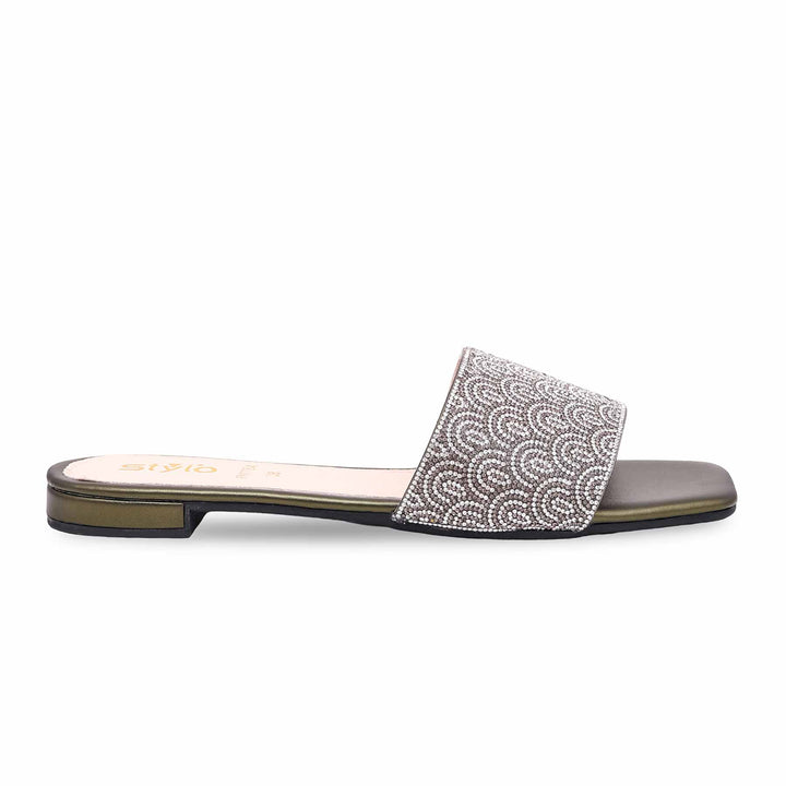 Olive Fancy Slipper FN7784