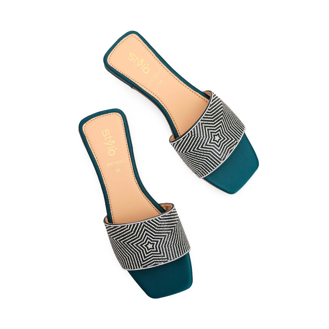 Seagreen Fancy Slipper FN7804