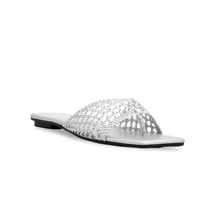 Silver Formal Chappal FR0526