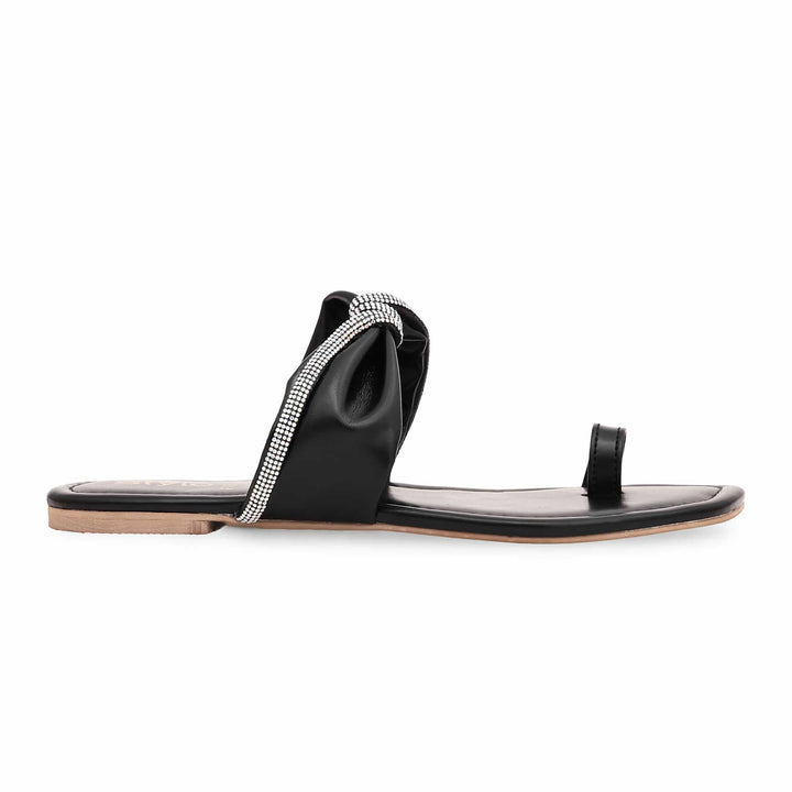 Black Formal Chappal FR0528