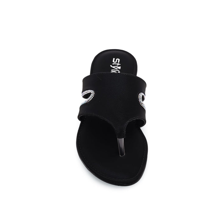 Black Formal Chappal FR0535