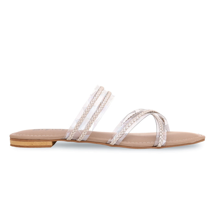 Beige Formal Slipper FR8162