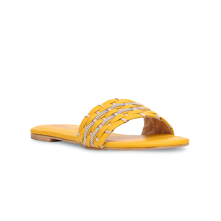 Yellow Formal Slipper FR8168