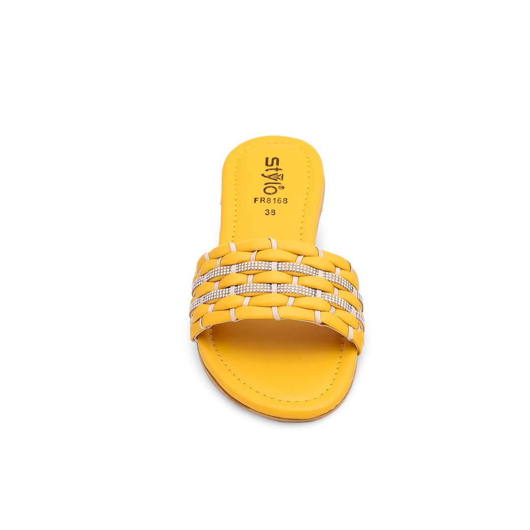 Yellow Formal Slipper FR8168