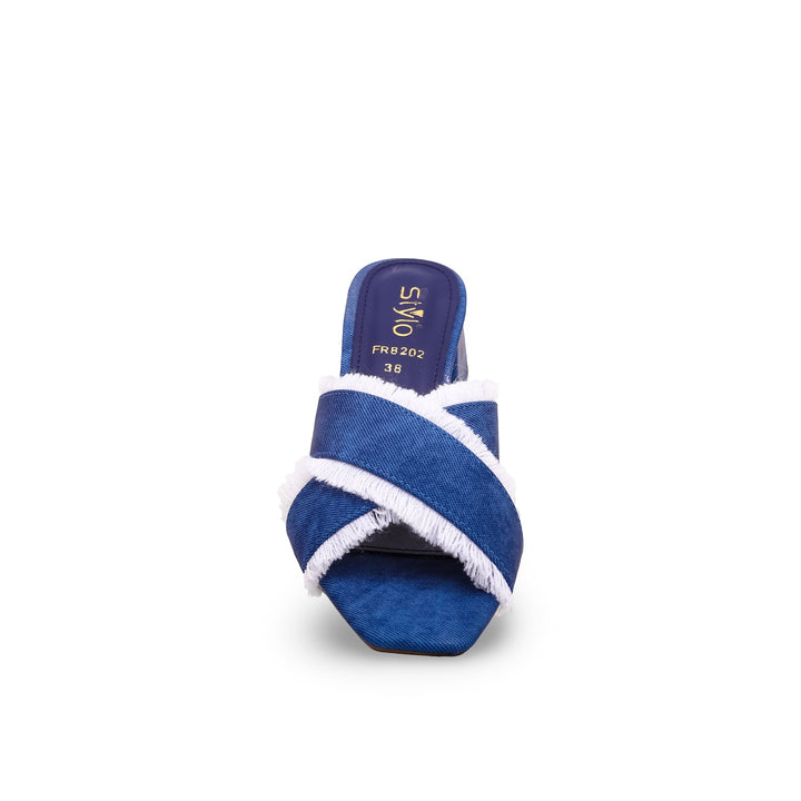 Blue Formal Slipper FR8202