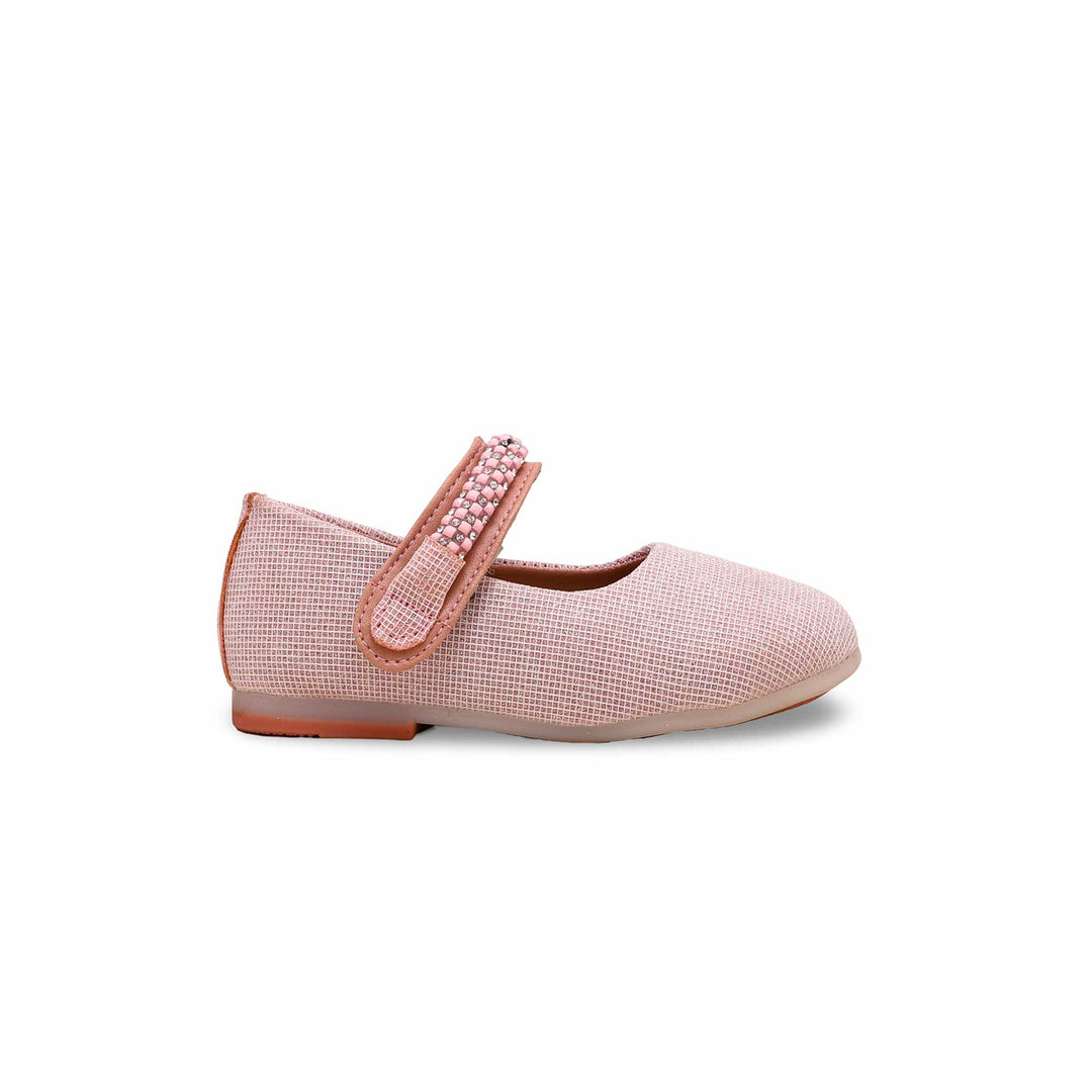 Girls Pink Fancy Pumps KD0905