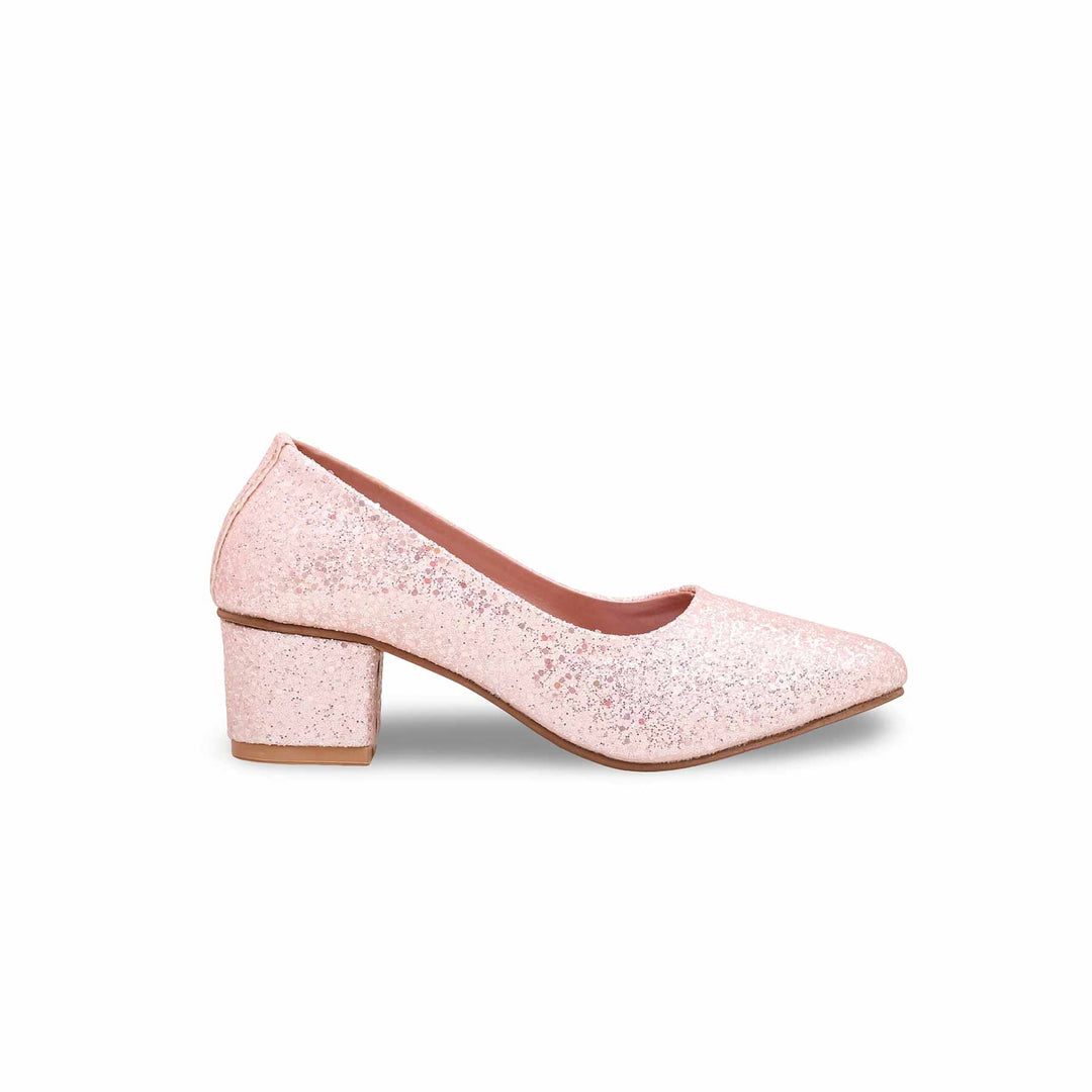 Girls Pink Fancy Pumps KD0928