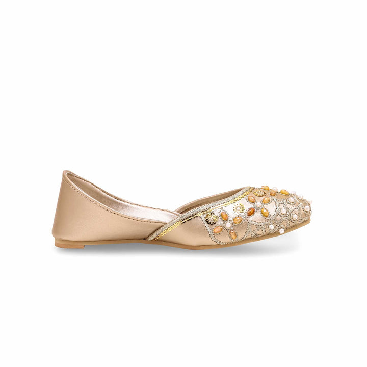 Girls Golden Fancy Khusa KD2254