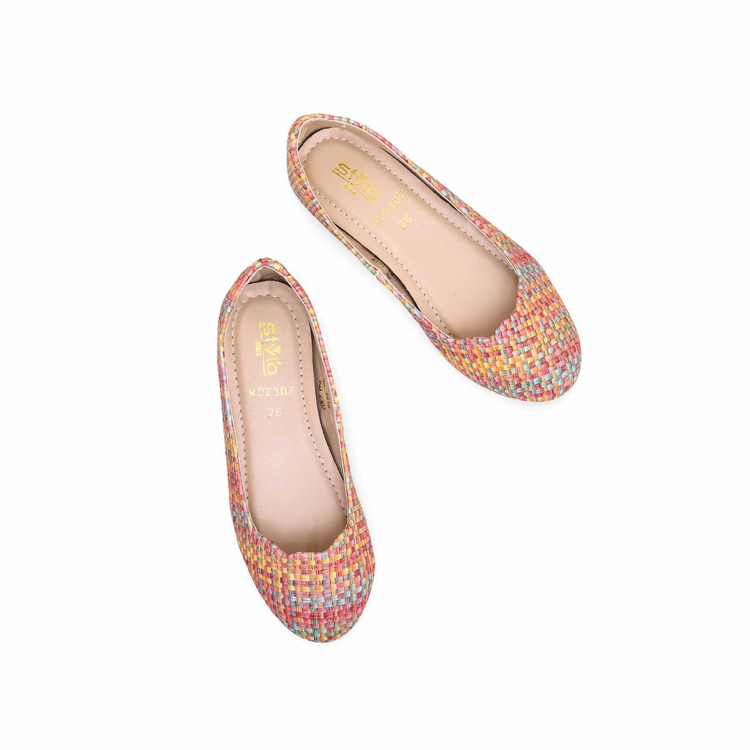 Girls Multy Casual Pumps KD2307