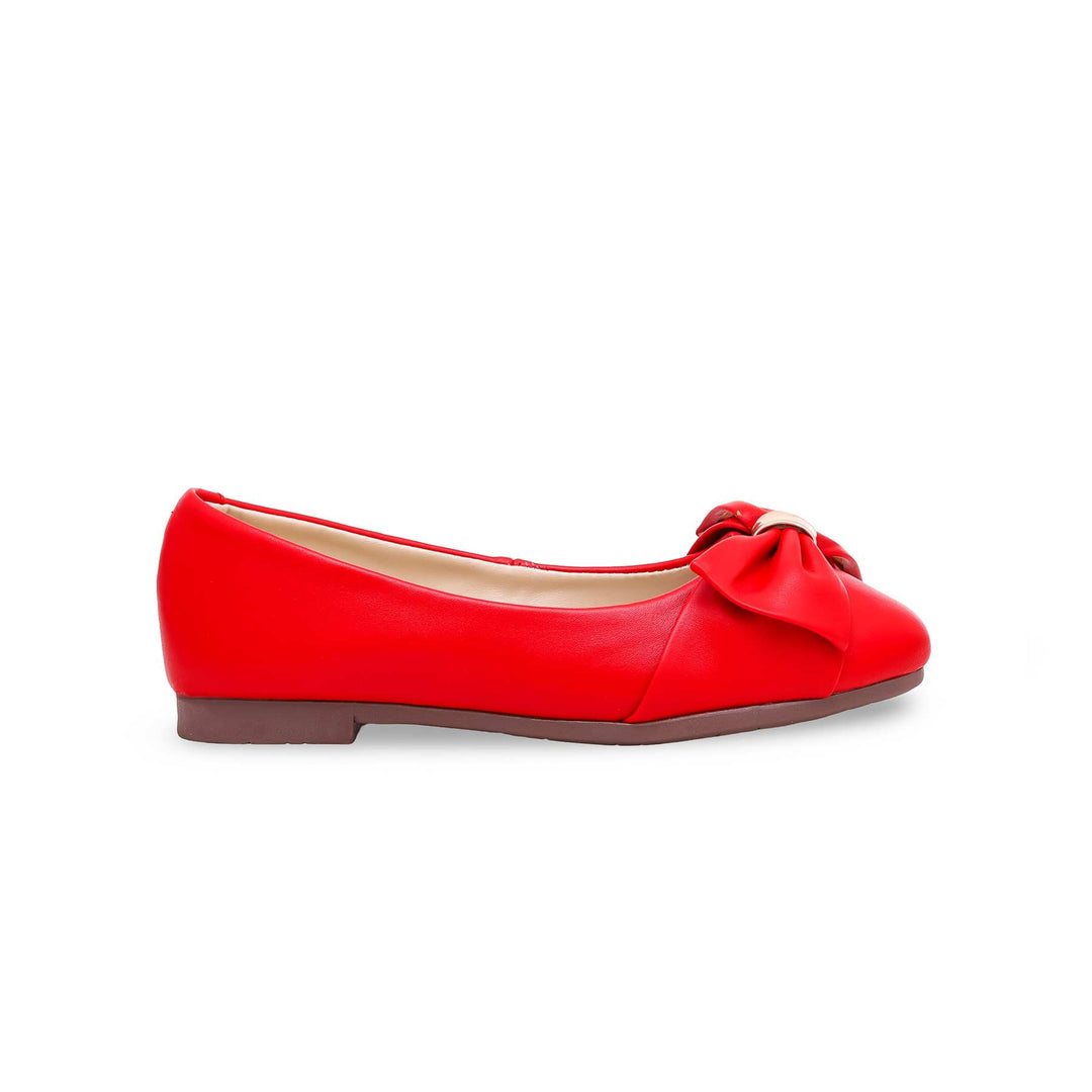 Girls Red Formal Pumps KD2310