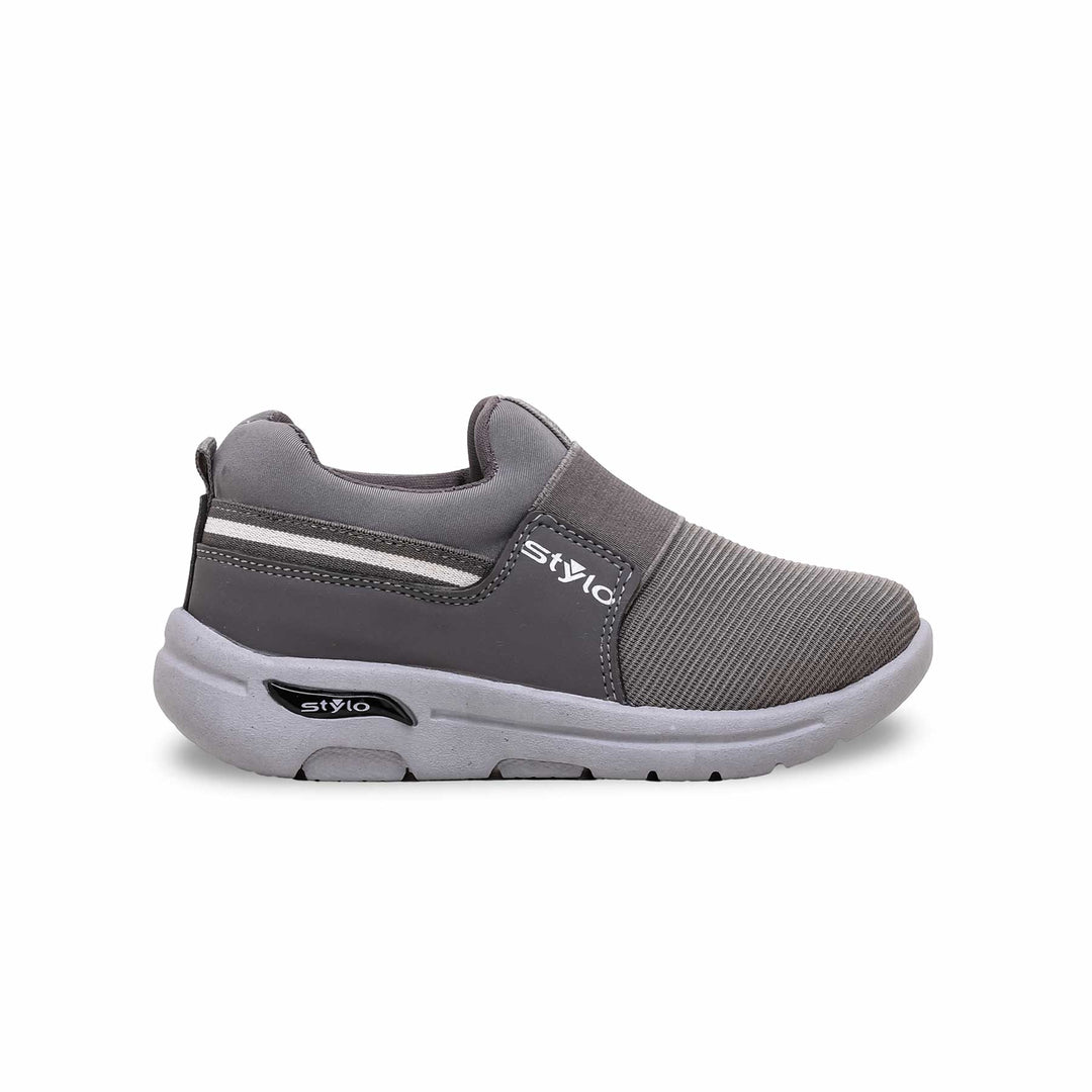 Boys Grey Casual Canvas KD2326