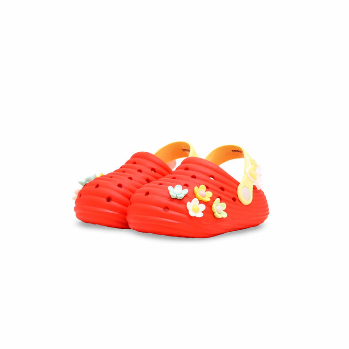 Girls Red Casual Flip Flop KD5512