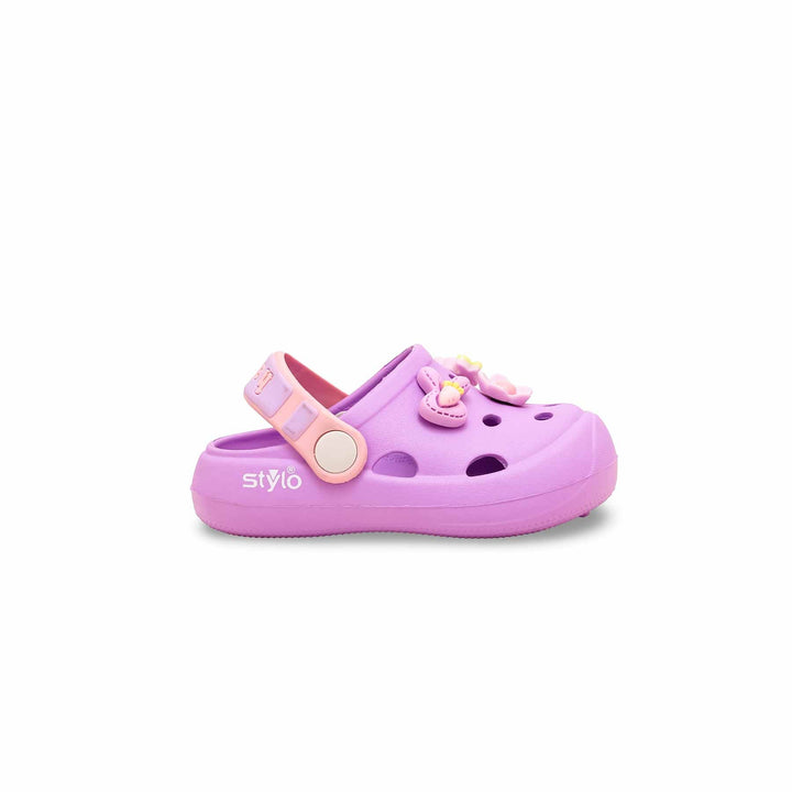 Girls Purple Casual Flip Flop KD5520