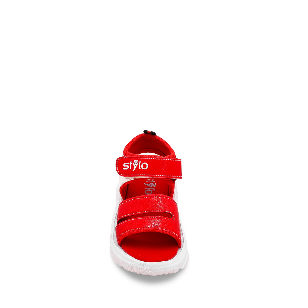 Girls Red Casual Sandal KD7844