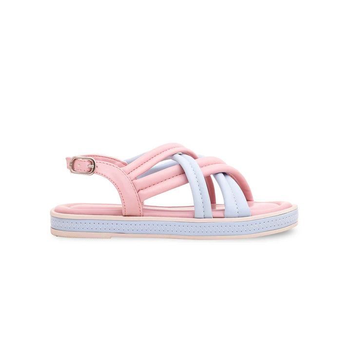 Girls Pink Formal Sandal KD9594