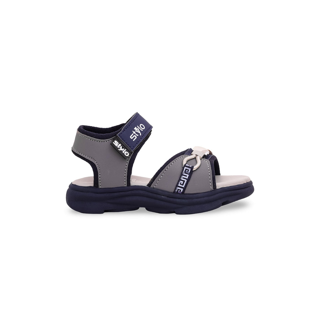 Boys Navy Casual Sandal KD9655