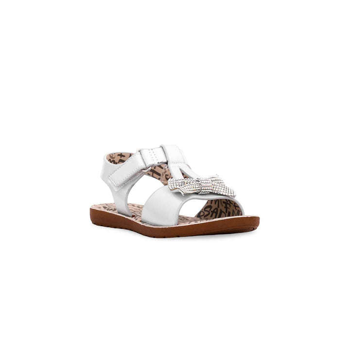 Girls Silver Casual Sandal KD9734