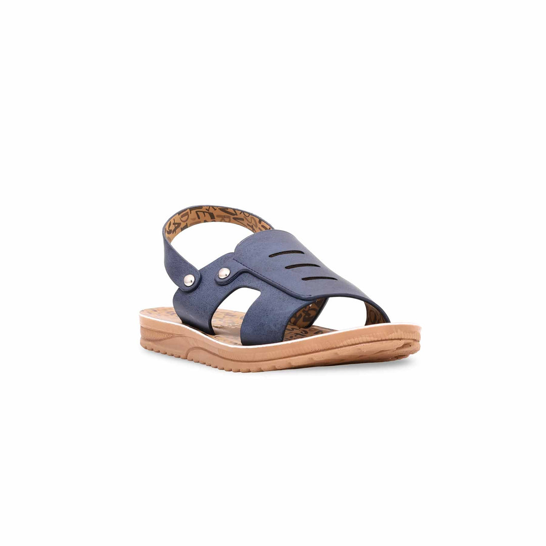 Boys Navy Formal Sandal KD9742