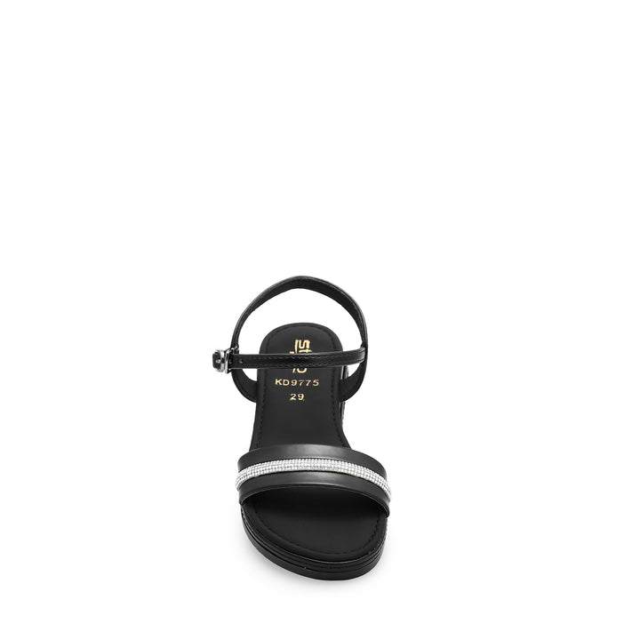 Girls Black Formal Sandal KD9775