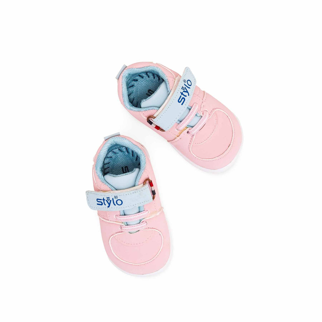 Boys Pink Casual Booties KD9794