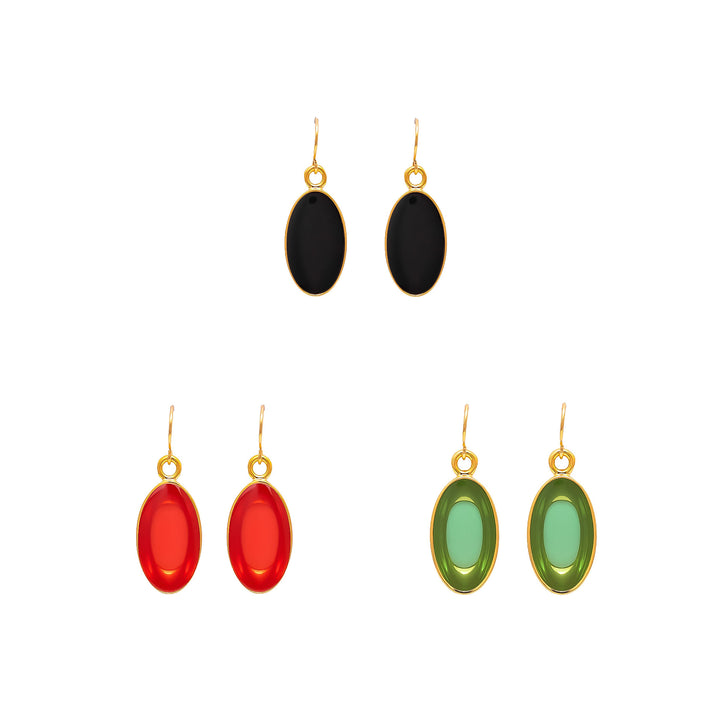 Pack Of Three Earrings O10023